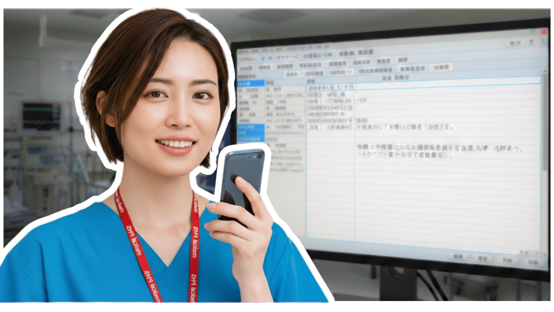 話すだけで定型カルテが完成